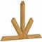Ekena Millwork Saratoga Rough Sawn Timber Gable Bracket, Western Red Cedar, 84"W x 56"H x 4"D x 6"F, 16/12 Pitch GBW084X56X0406SAR00RWR - alternate 3